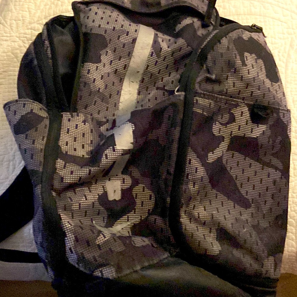 Grey Camoflage Nike Elite Bookbag